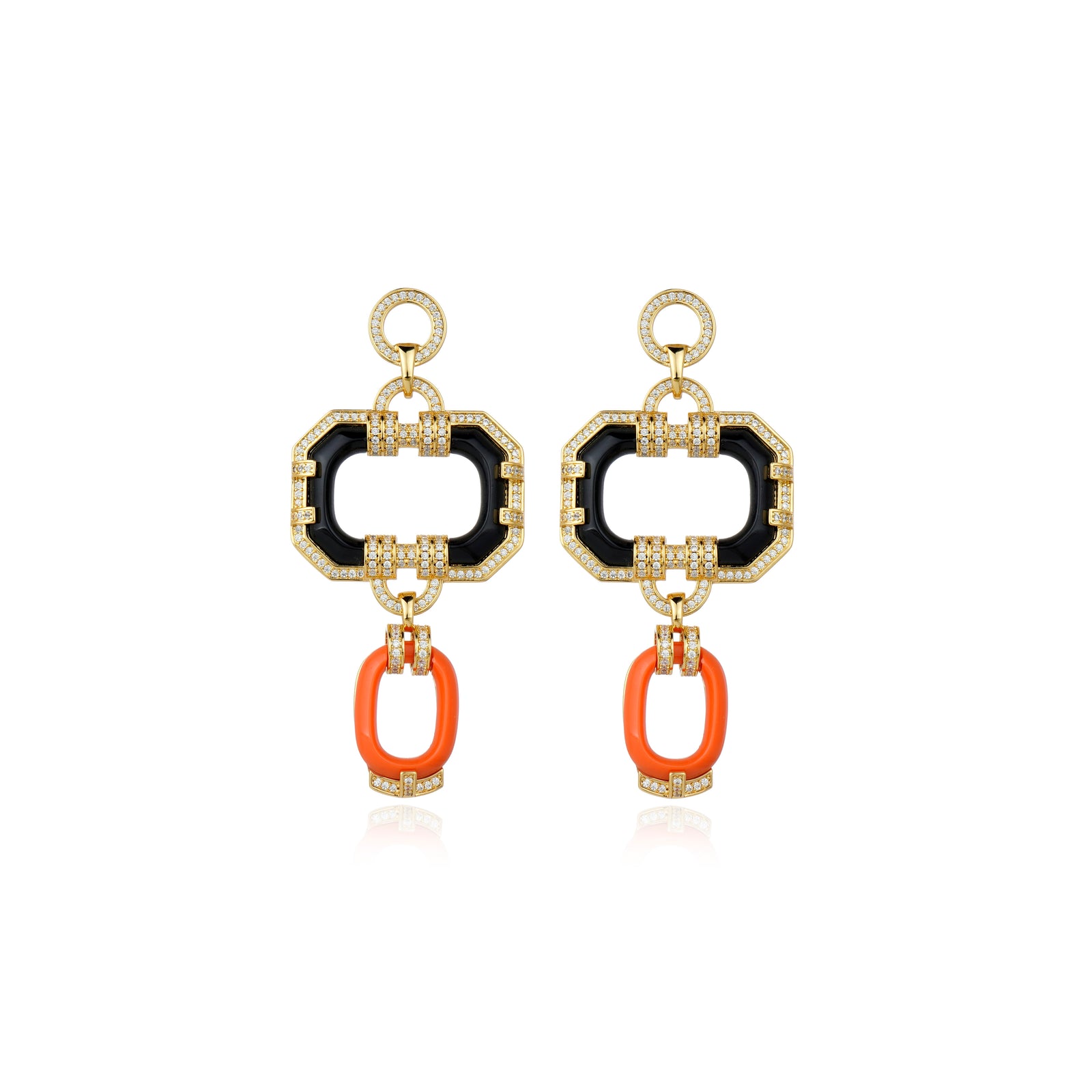 BRINCO HERANÇA SOLAR CORAL Ouro