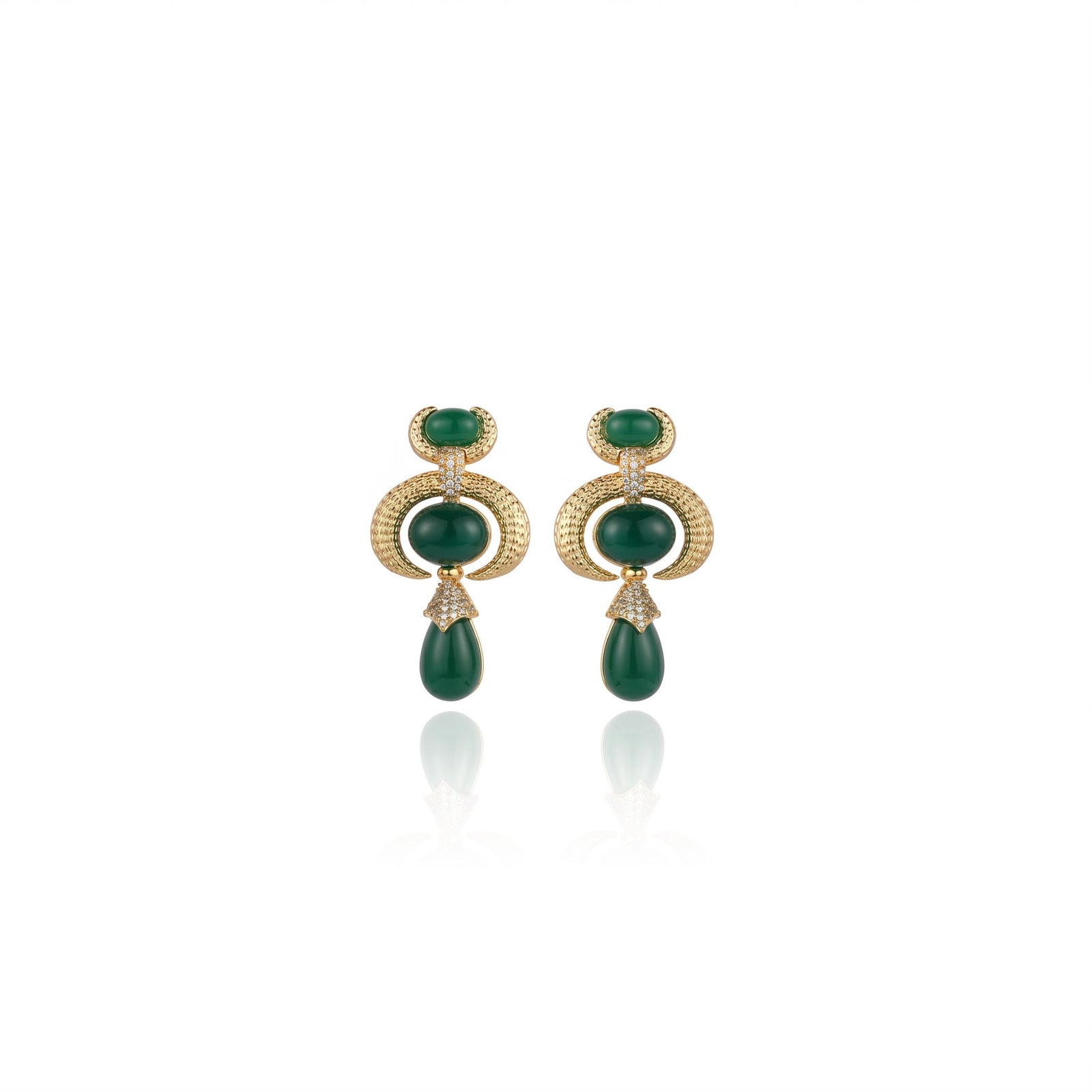 BRINCO VALE SAGRADO ESMERALDA Ouro