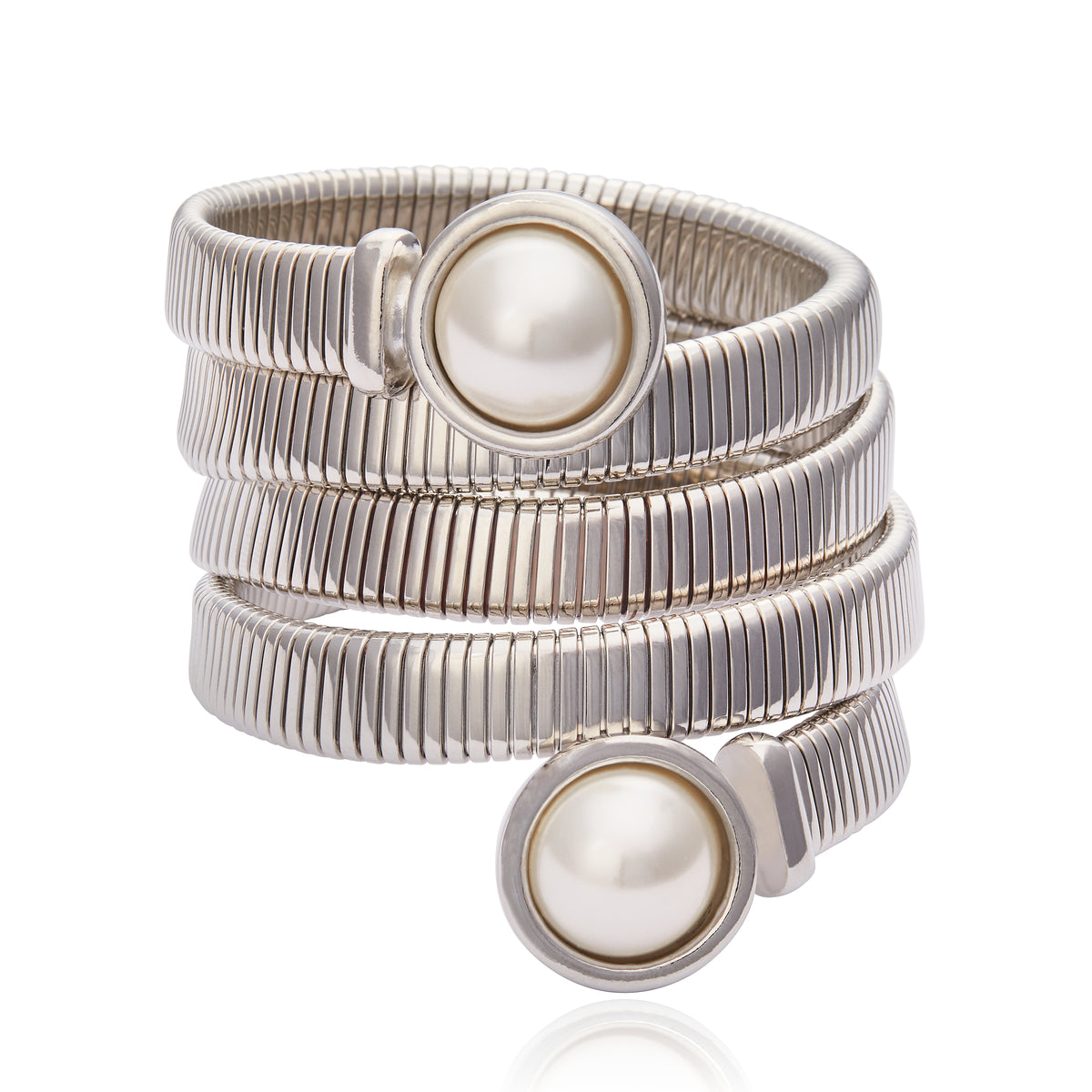 Bracelete Zeta Tubogás Prata