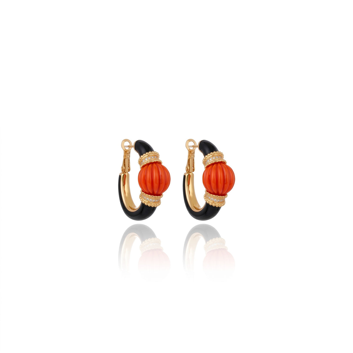 ARGOLA AMARU CORAL Ouro