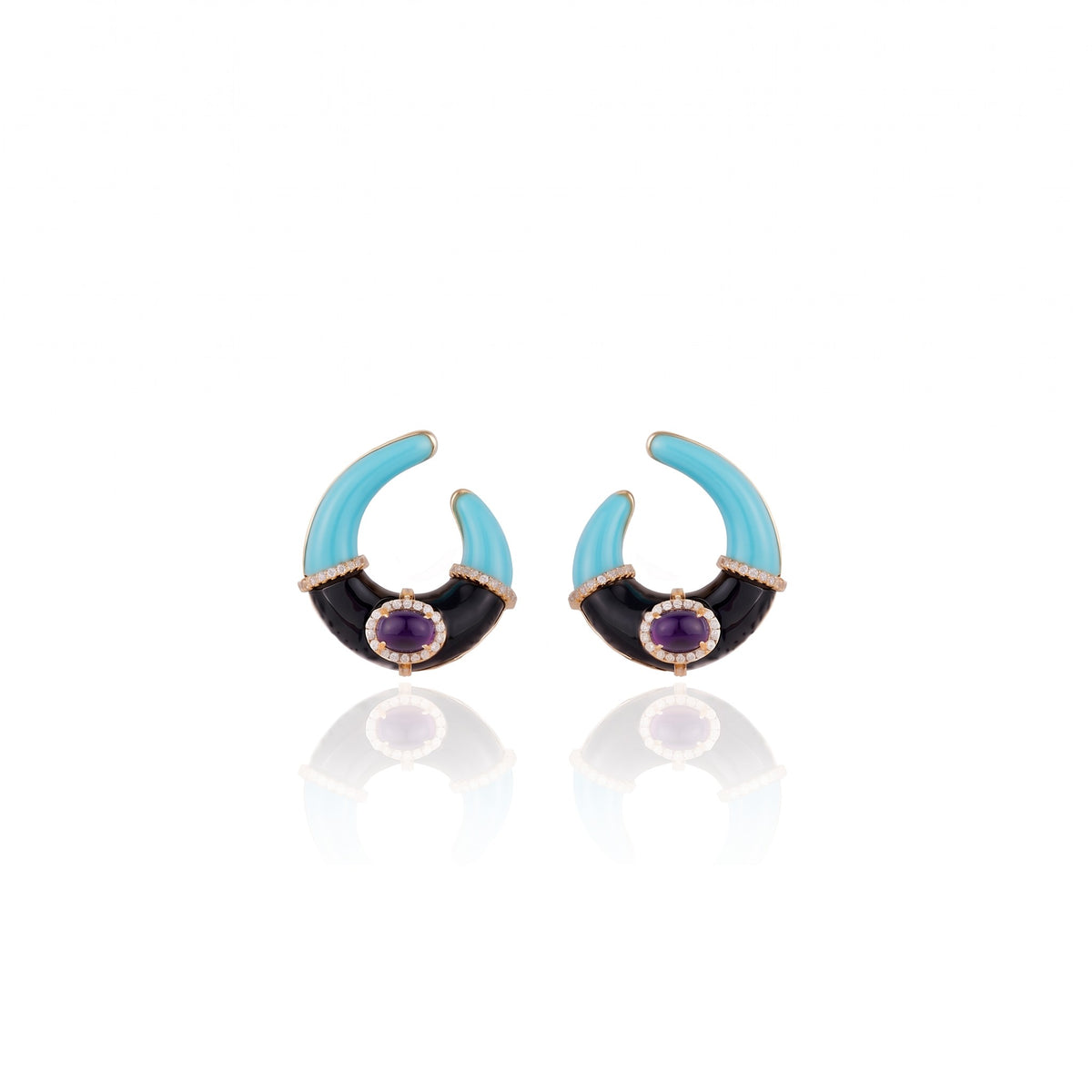 ARGOLA ESM ANDES TURQUESA Ouro