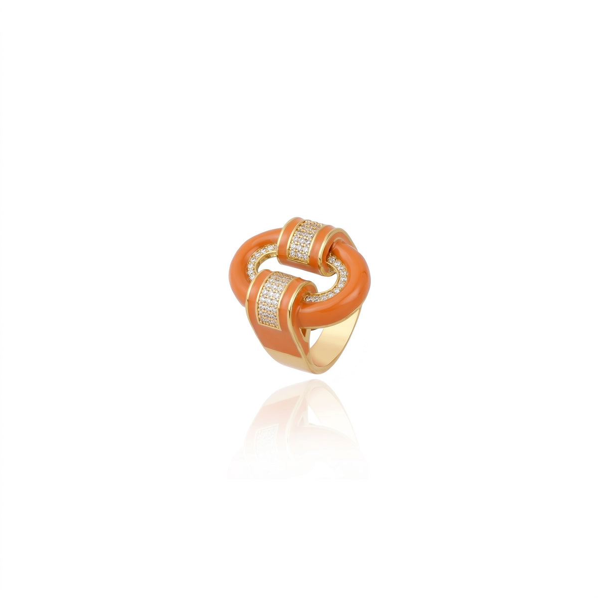 ANEL OURO DOS ANDES CORAL Ouro