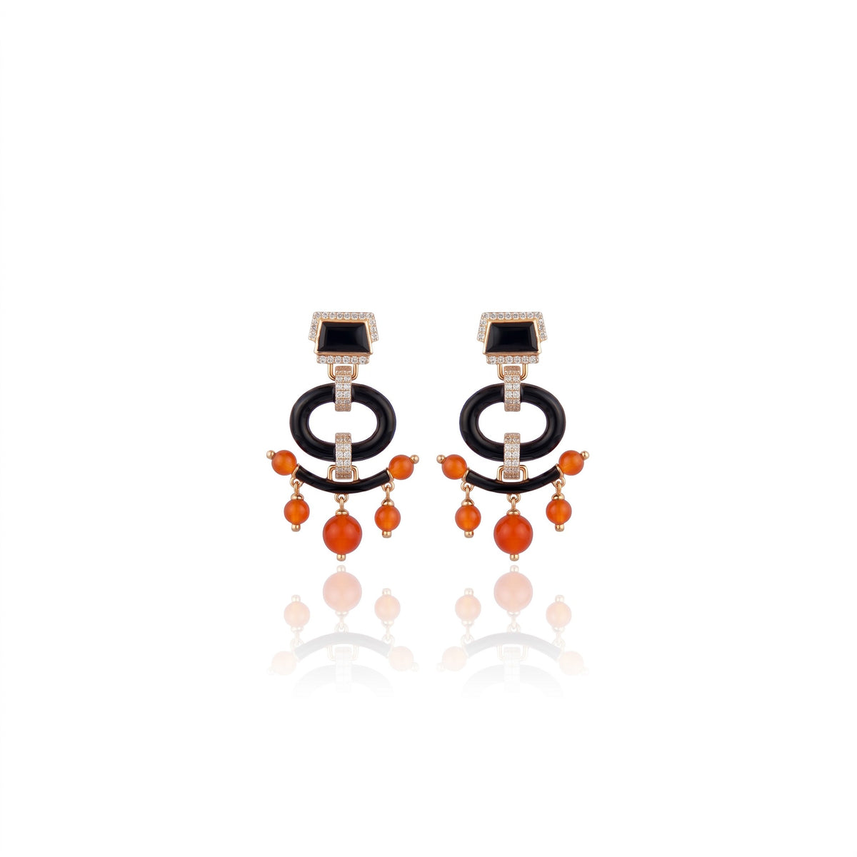 BRINCO IMPERATRIZ CORAL Ouro