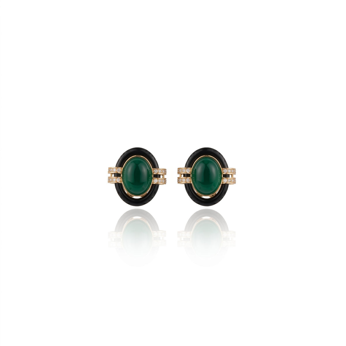 BRINCO FOGO SAGRADO ESMERALDA Ouro