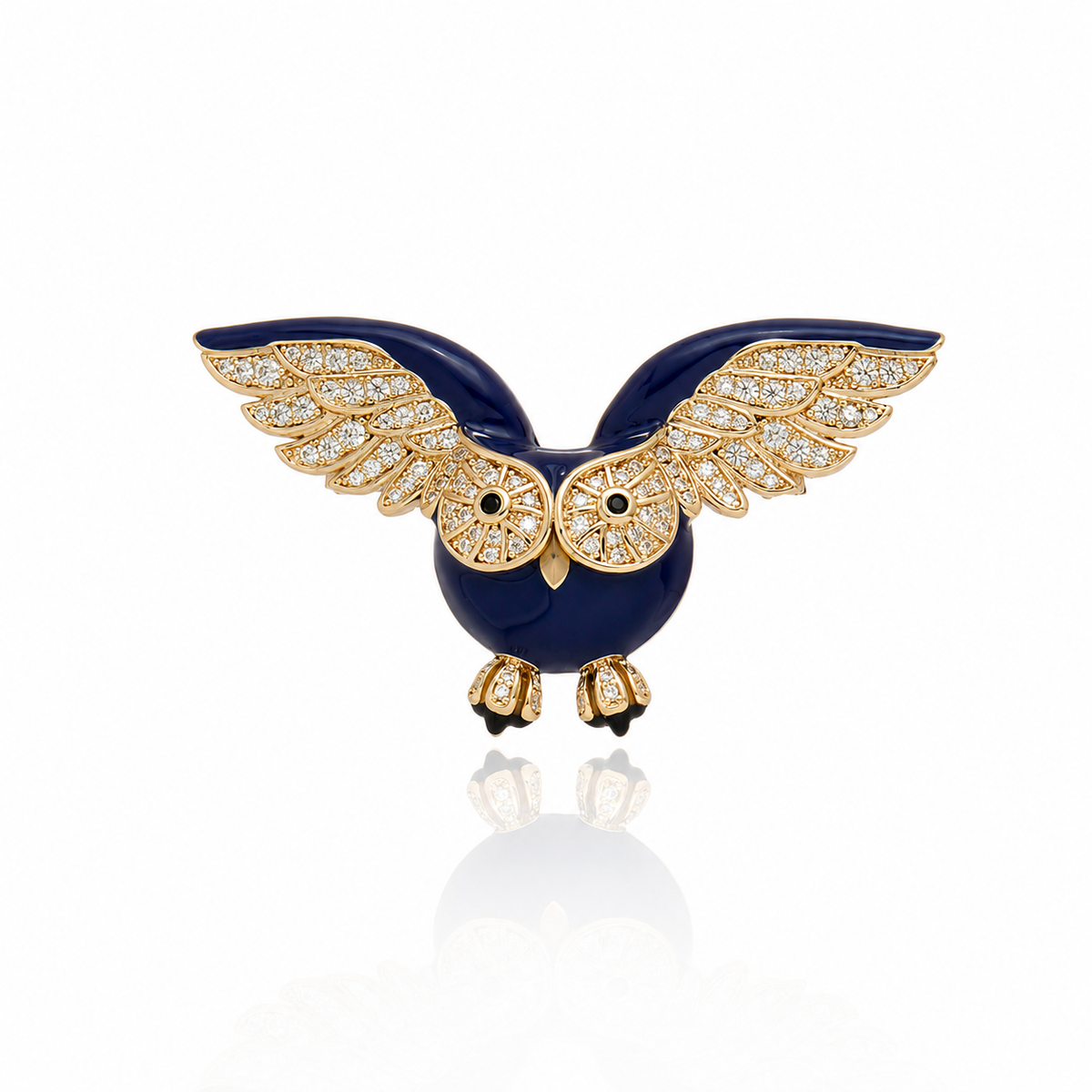 BROCHE CORUJA Ouro