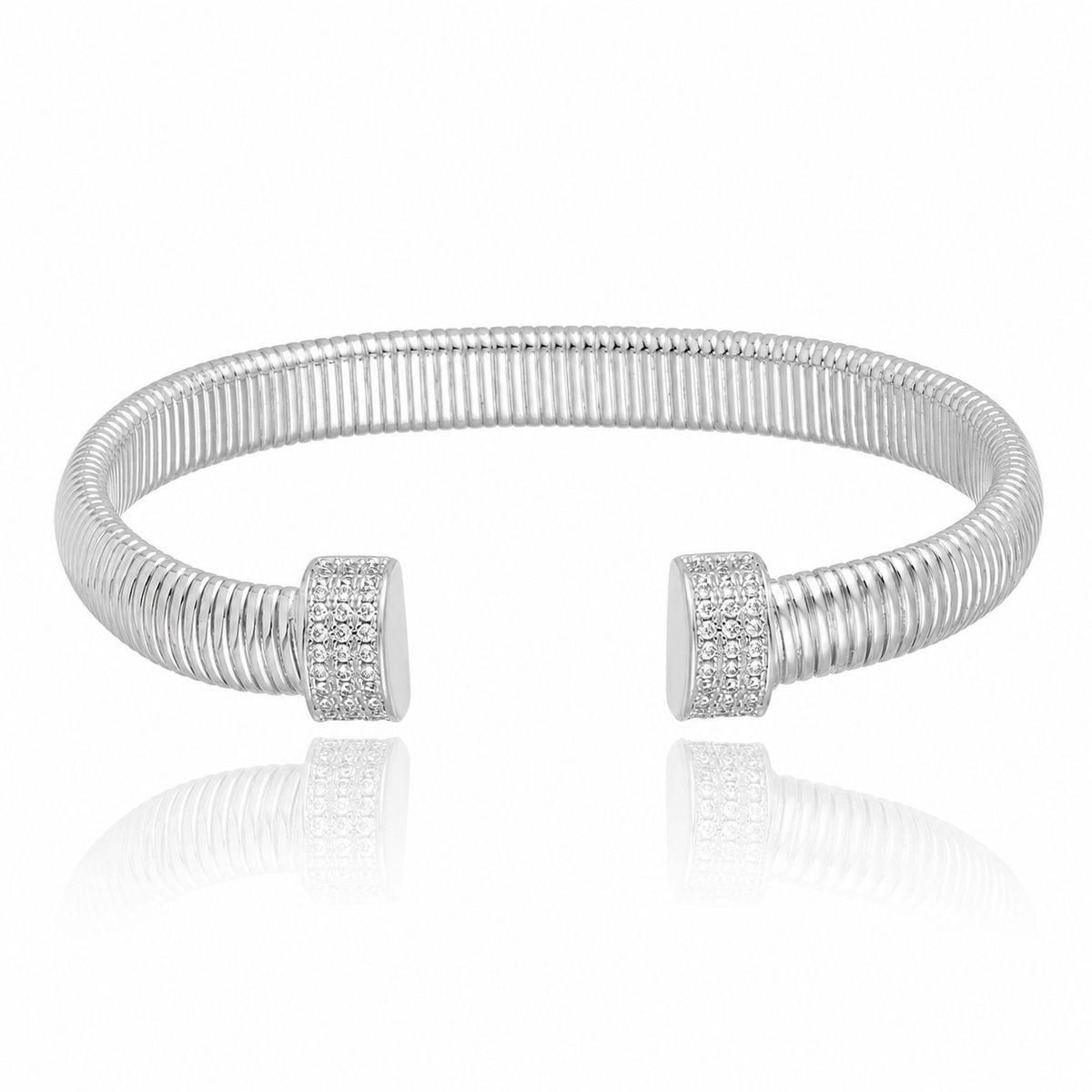 BRACELETE LISO LUMIERE Prata