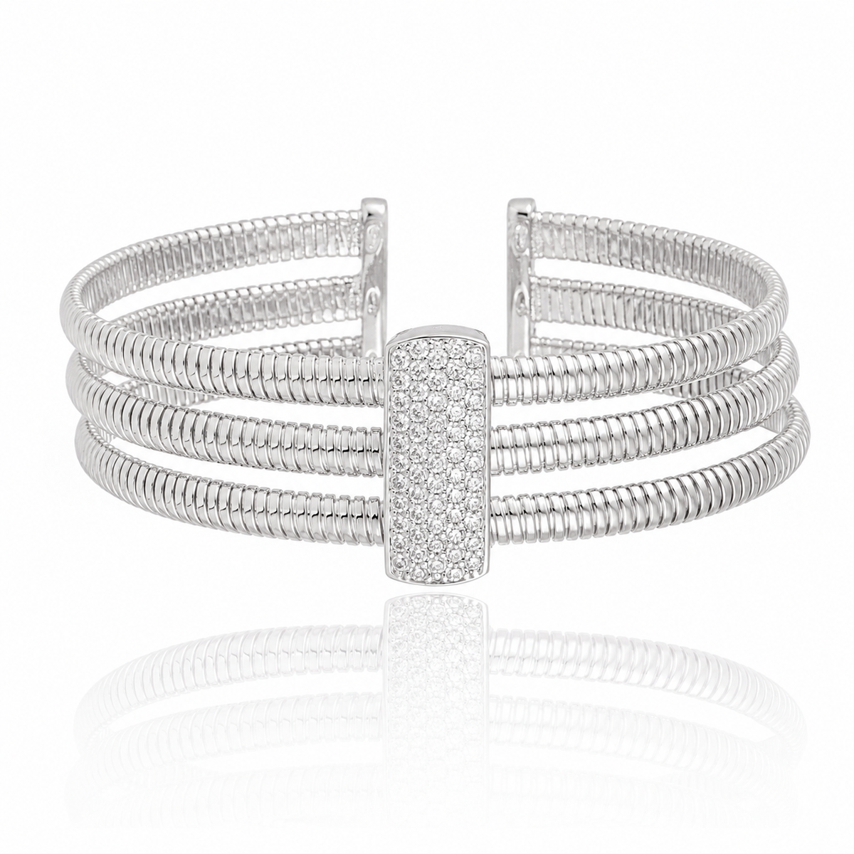 BRACELETE TRIPLO LUMIERE Prata