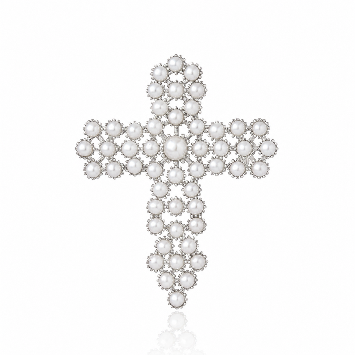 BROCHE PEROLAS Prata