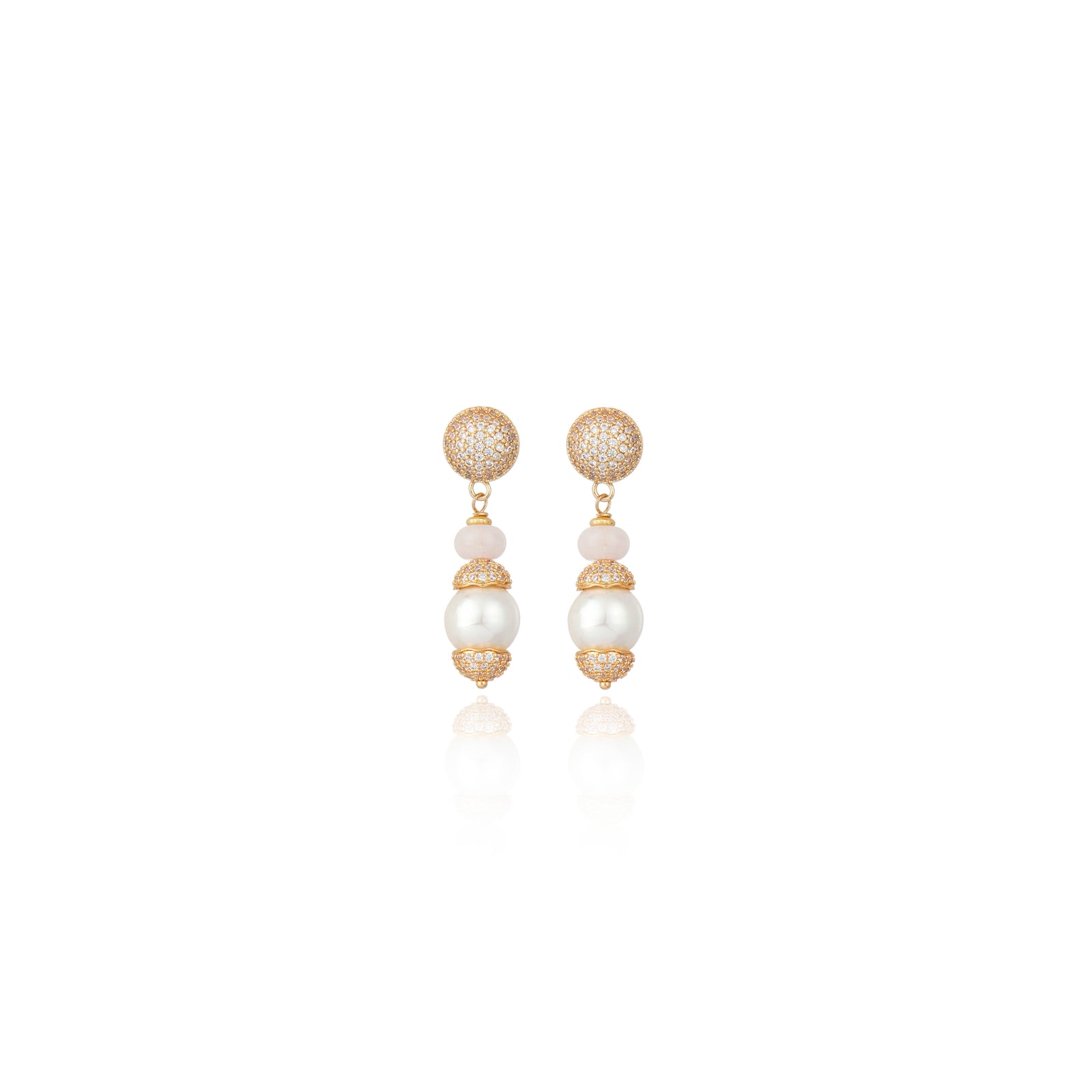 BRINCO PORTINARI ROSA Ouro