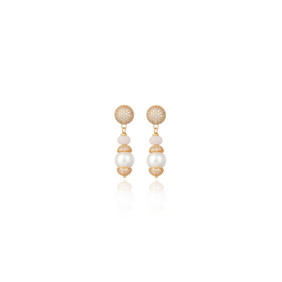 BRINCO PORTINARI ROSA Ouro