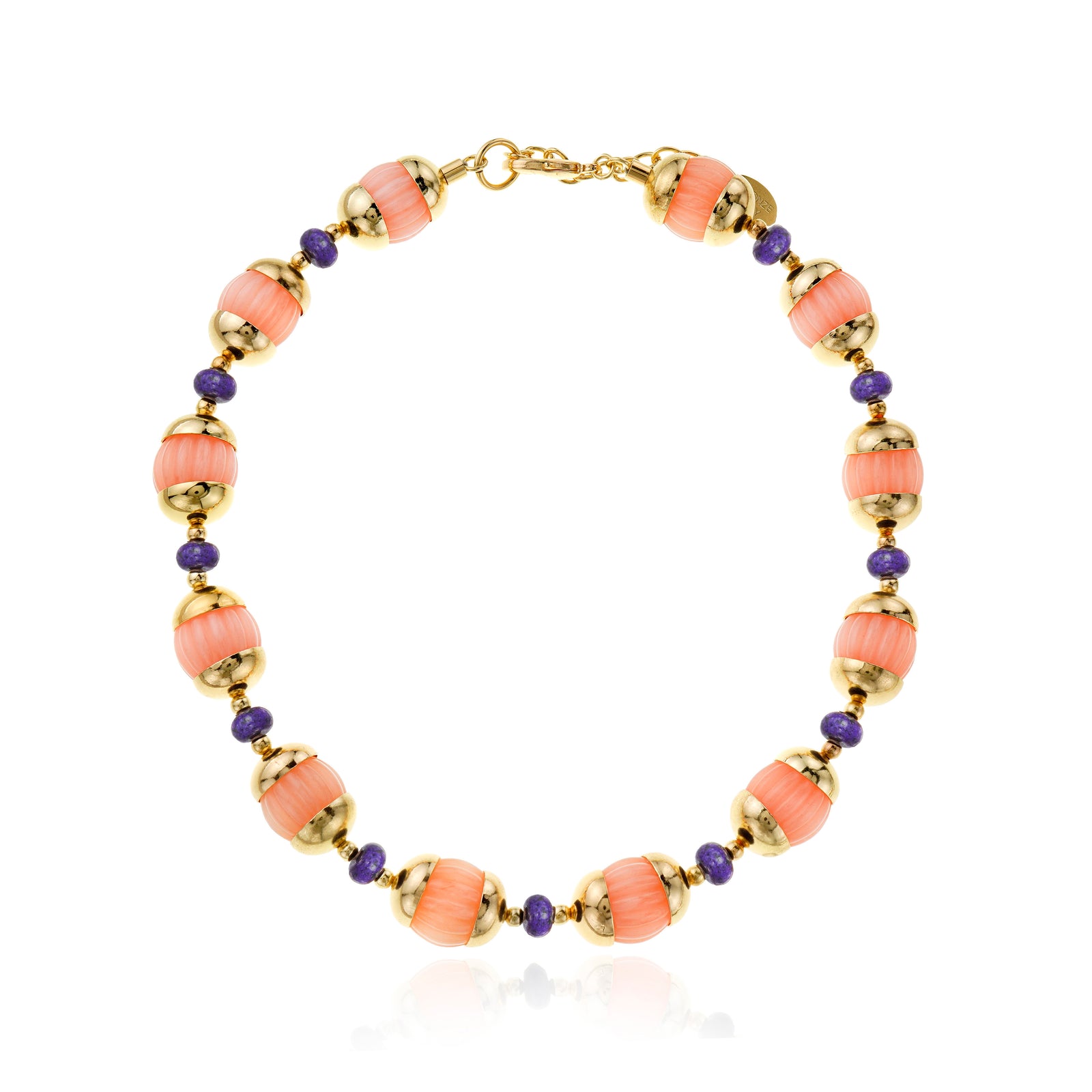 COLAR ZINA ROSA Ouro