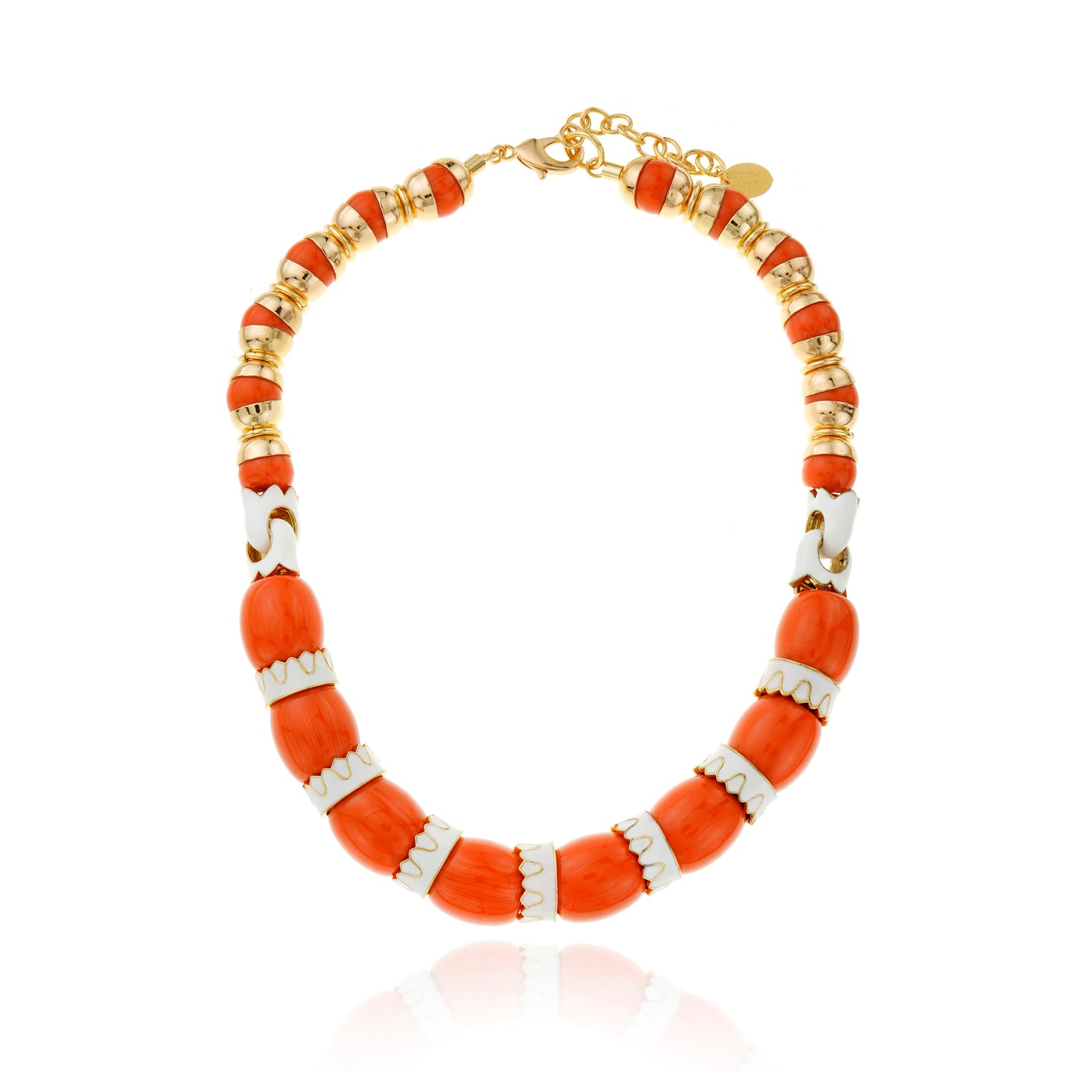 COLAR YOLANDA LARANJA Ouro