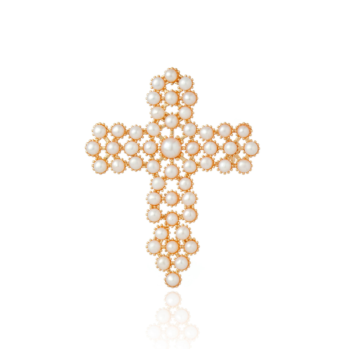 BROCHE PEROLAS Ouro