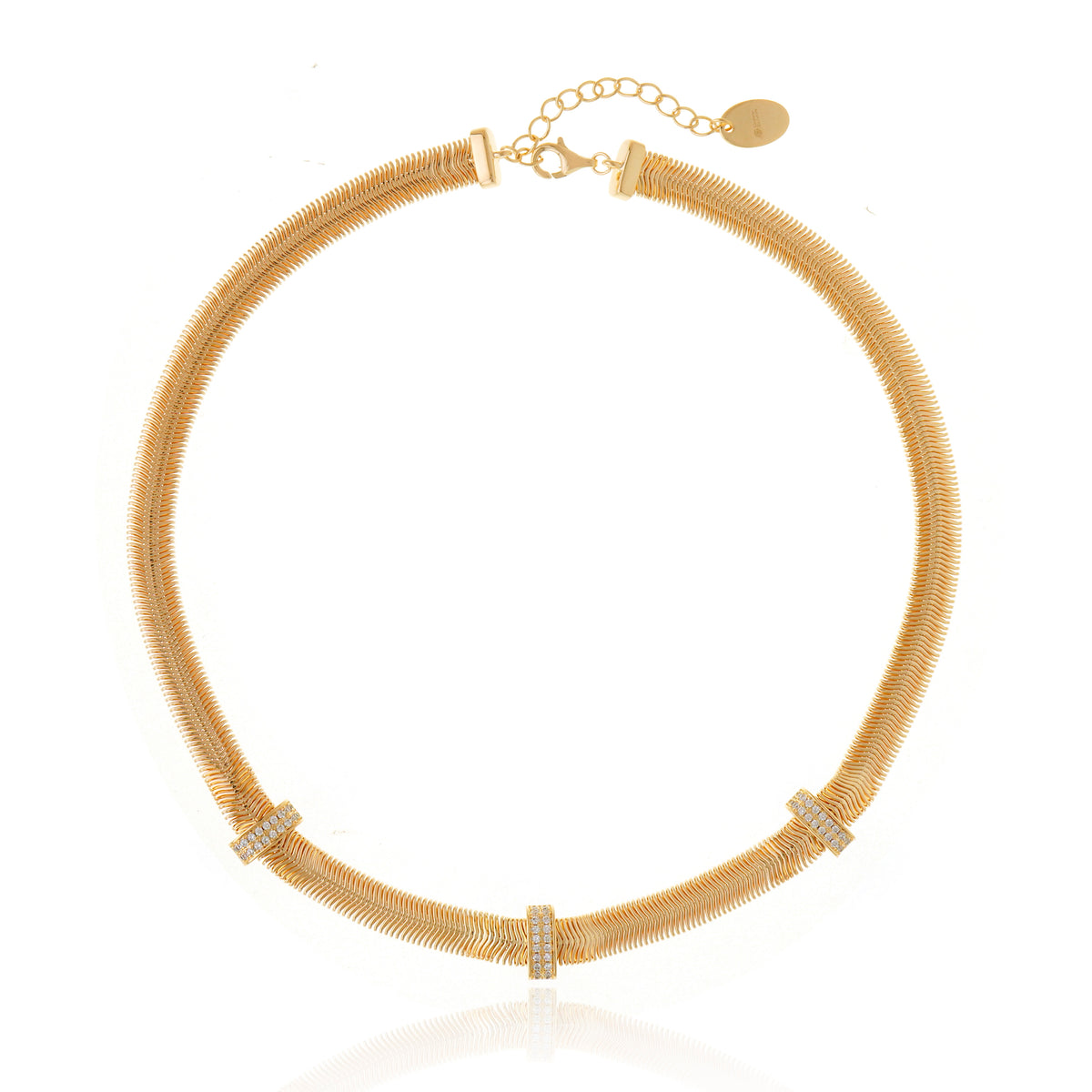 COLAR ENTREMEIOS LUMIERE Ouro