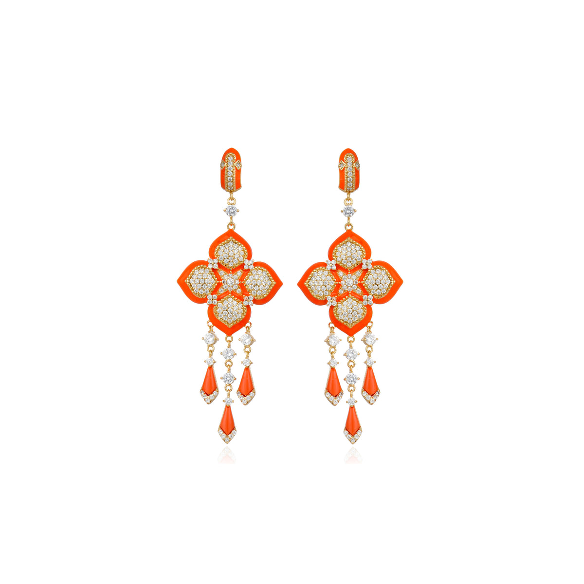 BRINCO CUZCO CORAL Ouro