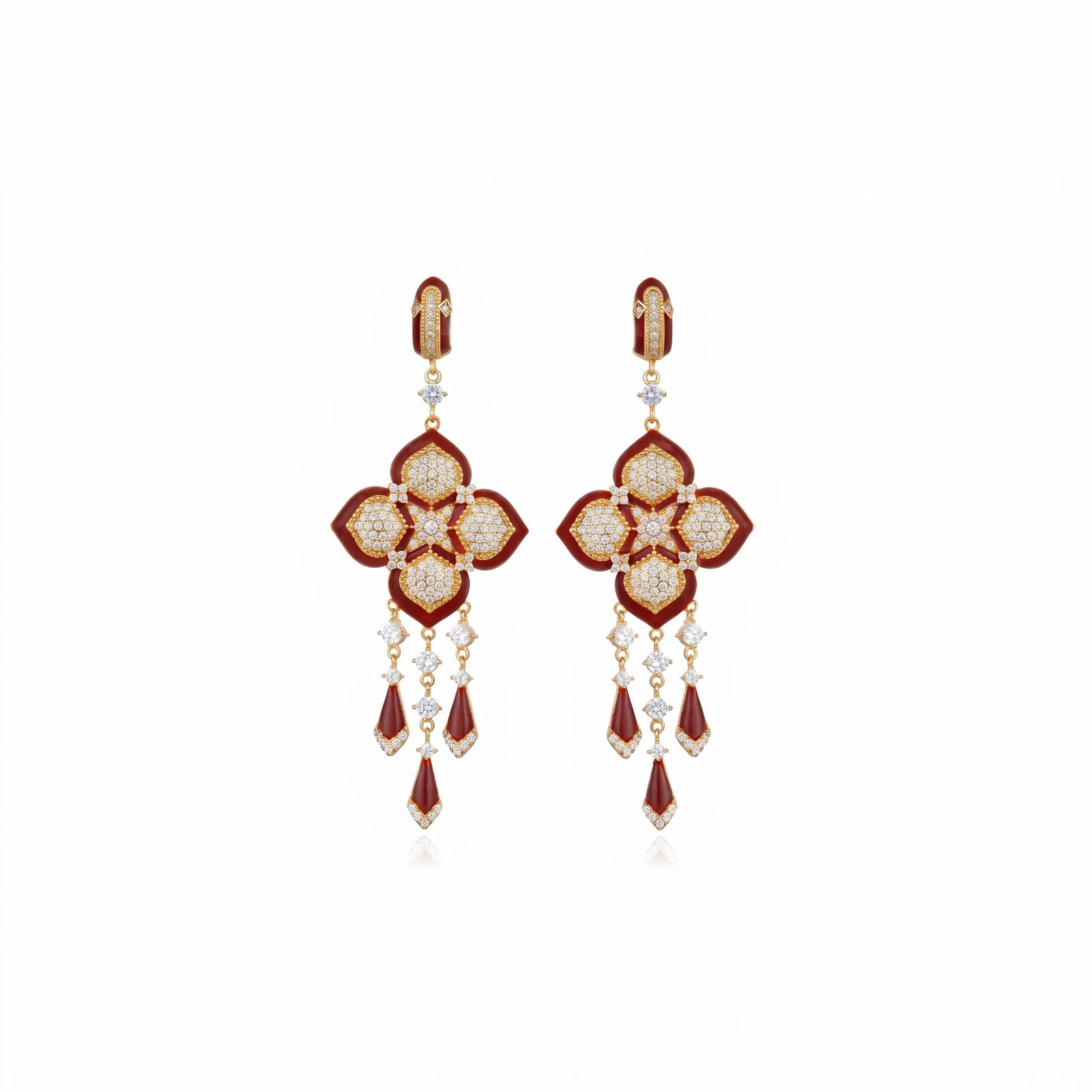 BRINCO CUZCO BURGUNDY Ouro