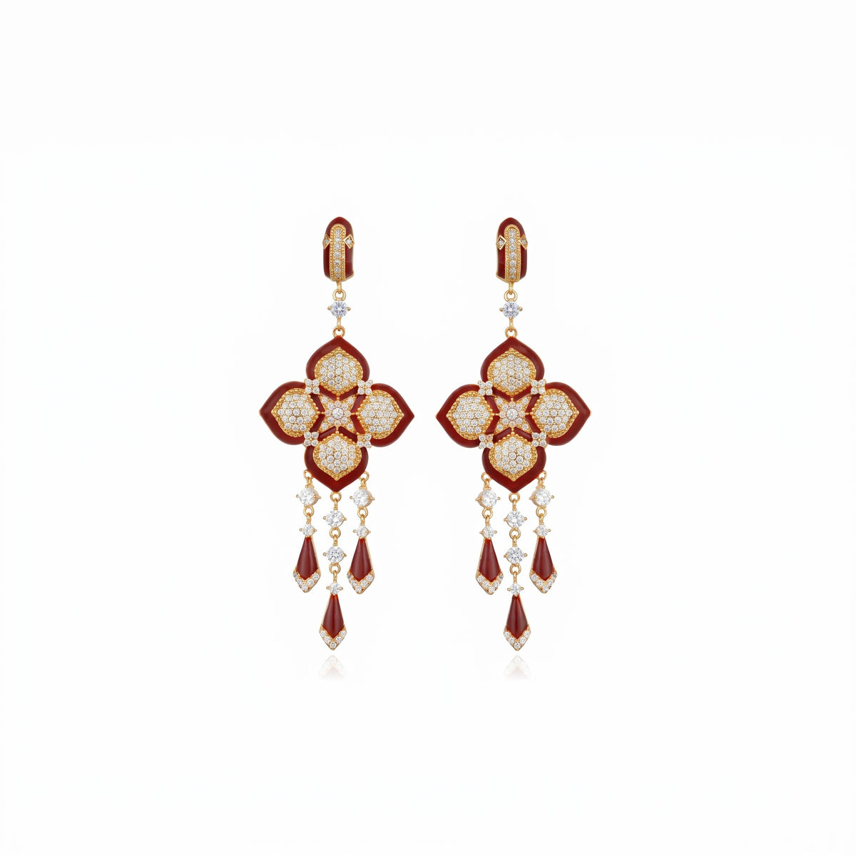 BRINCO CUZCO BURGUNDY Ouro
