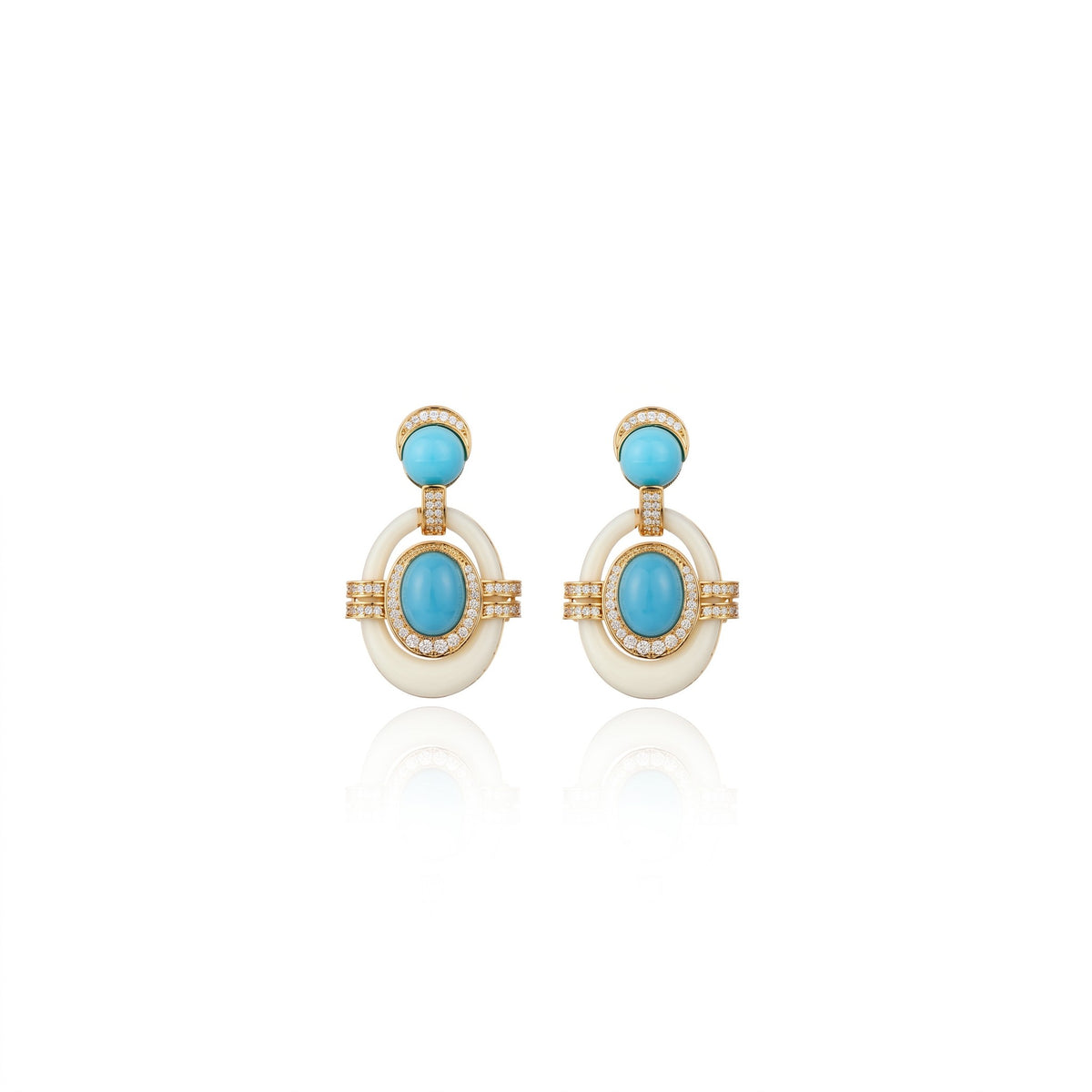 BRINCO MP TURQUESA Ouro