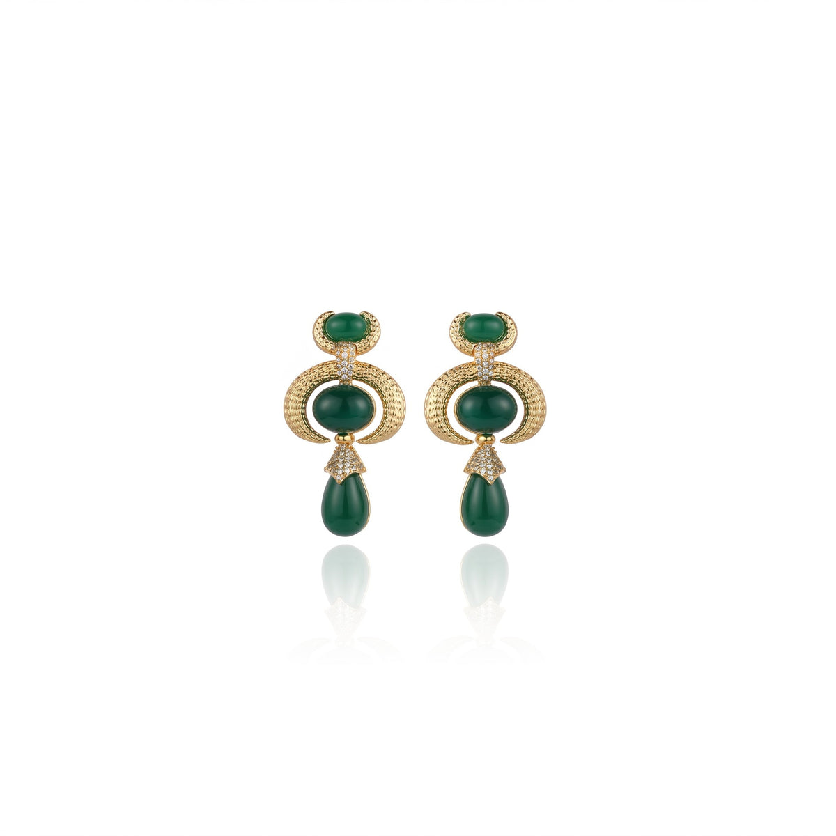 BRINCO VALE SAGRADO ESMERALDA Ouro