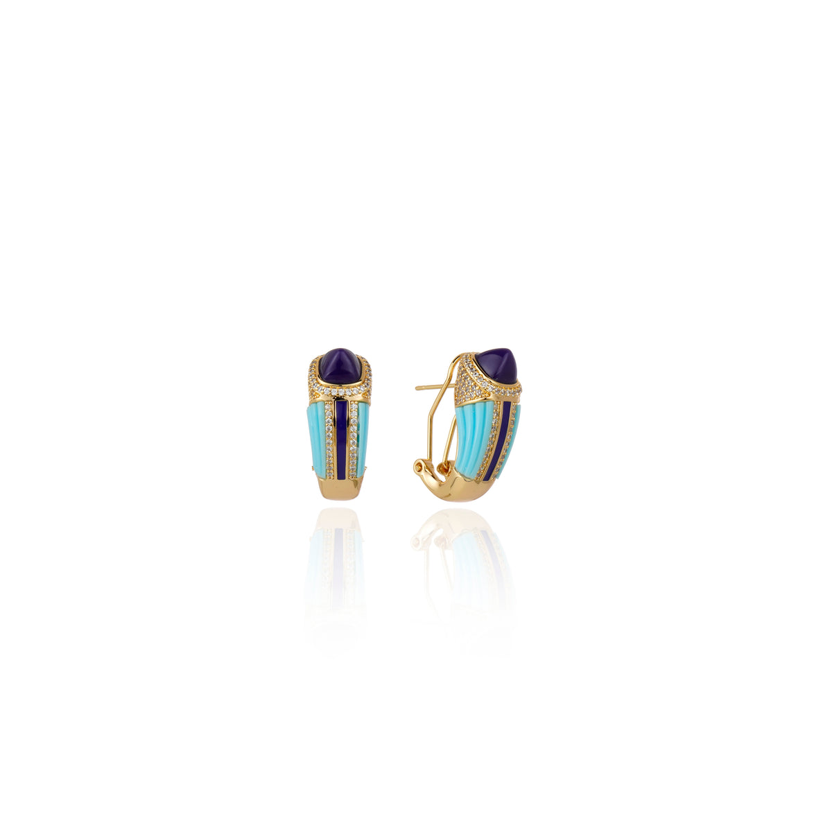 BRINCO AYLLU TURQUESA Ouro