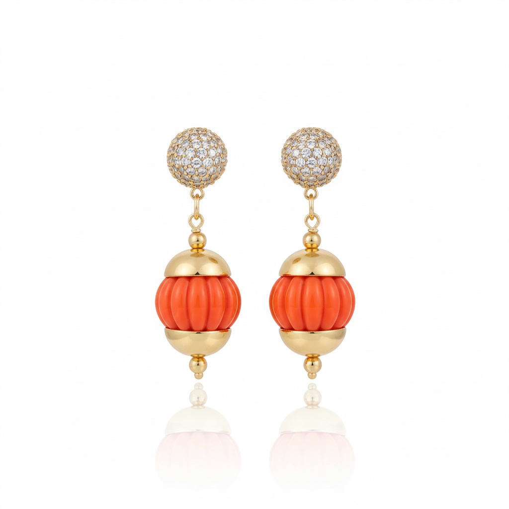 BRINCO MALFATTI LARANJA Ouro