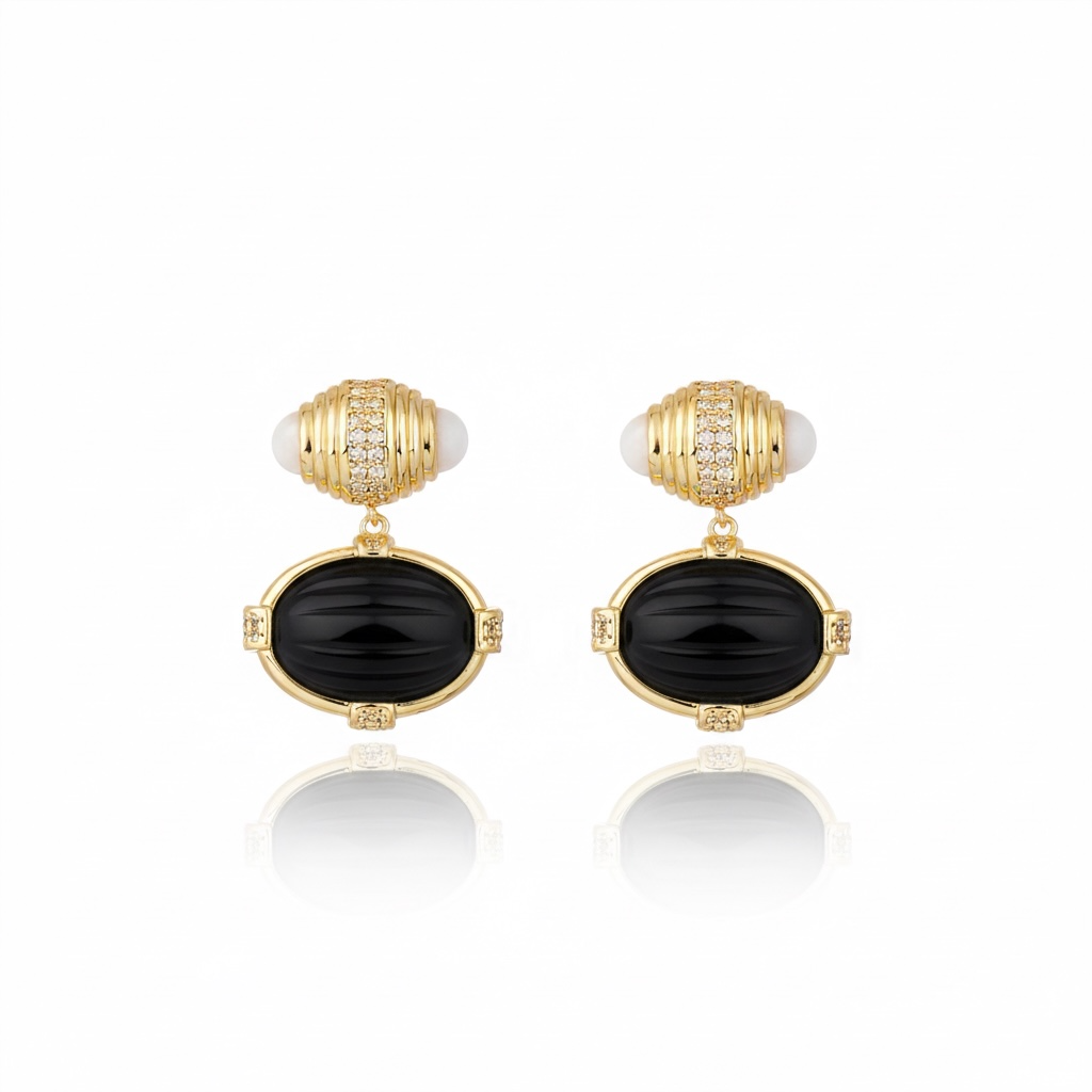 BRINCO TARSILA PRETO Ouro