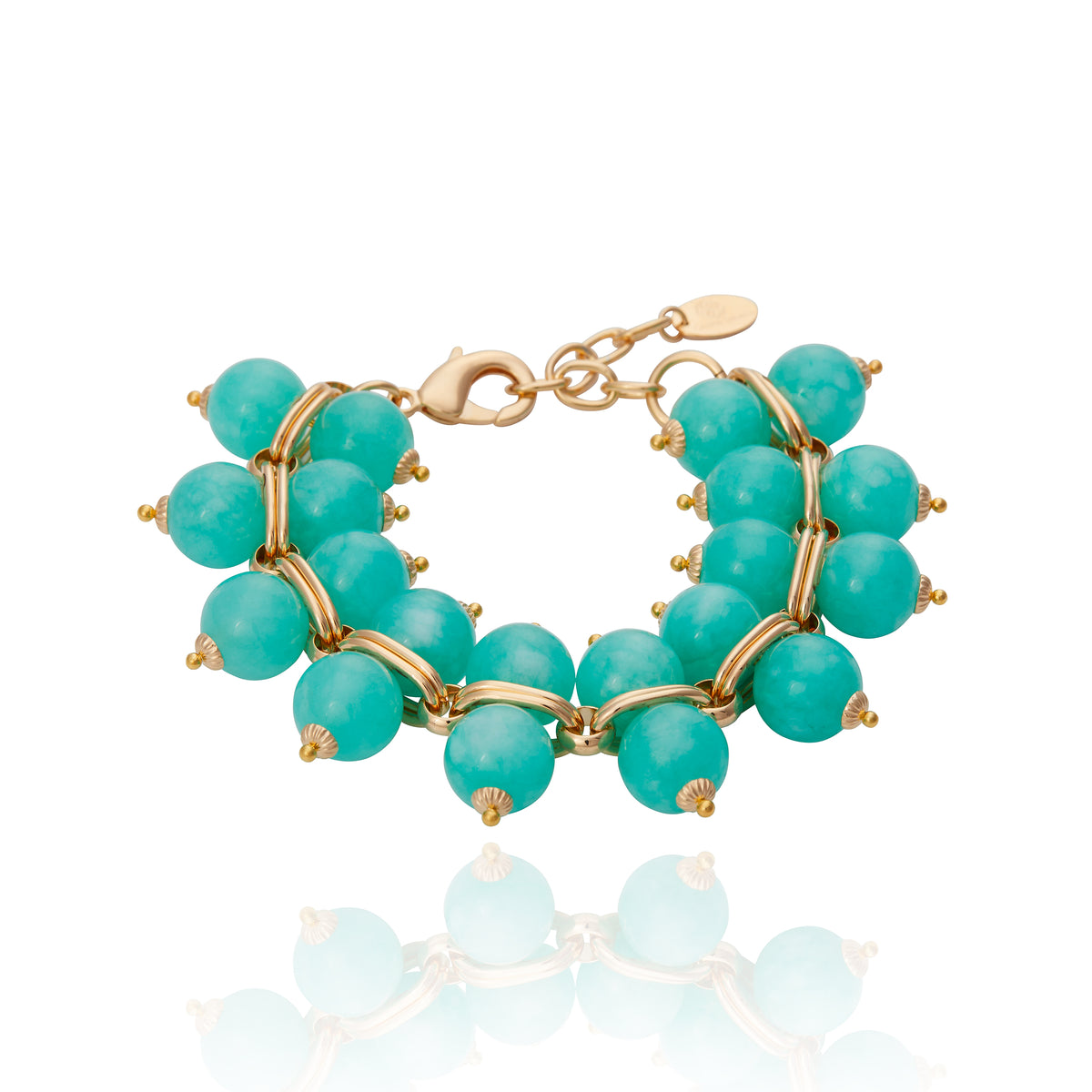 Pulseira India Acquamarine Ouro