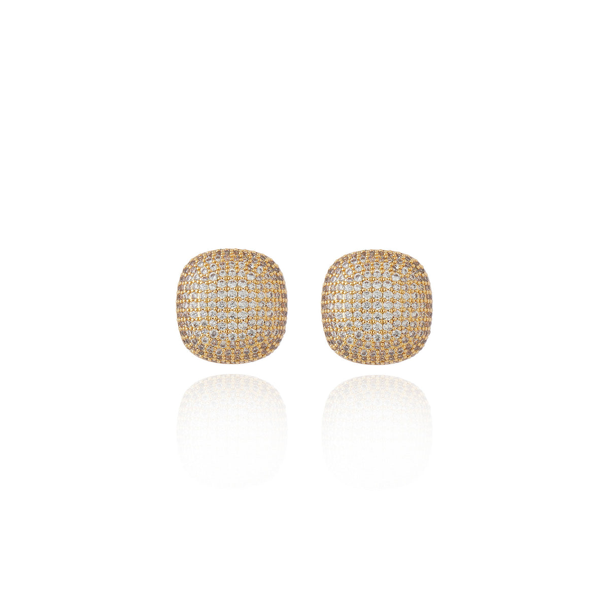 BRINCO FASHION ZIRCONIA LUINO Ouro