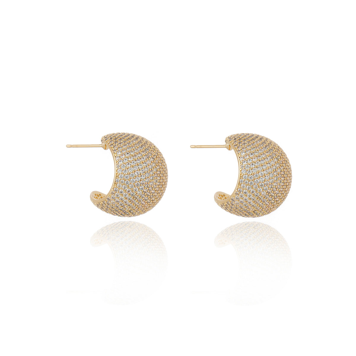 BRINCO PAVÊ ZIRCONIA CERESOLO Ouro