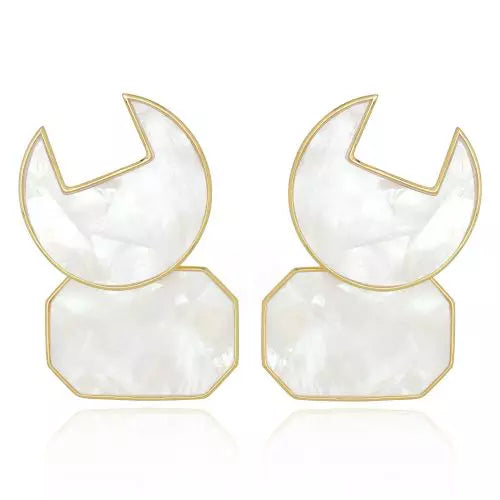 Brinco Festa Madreperola Icons Ouro