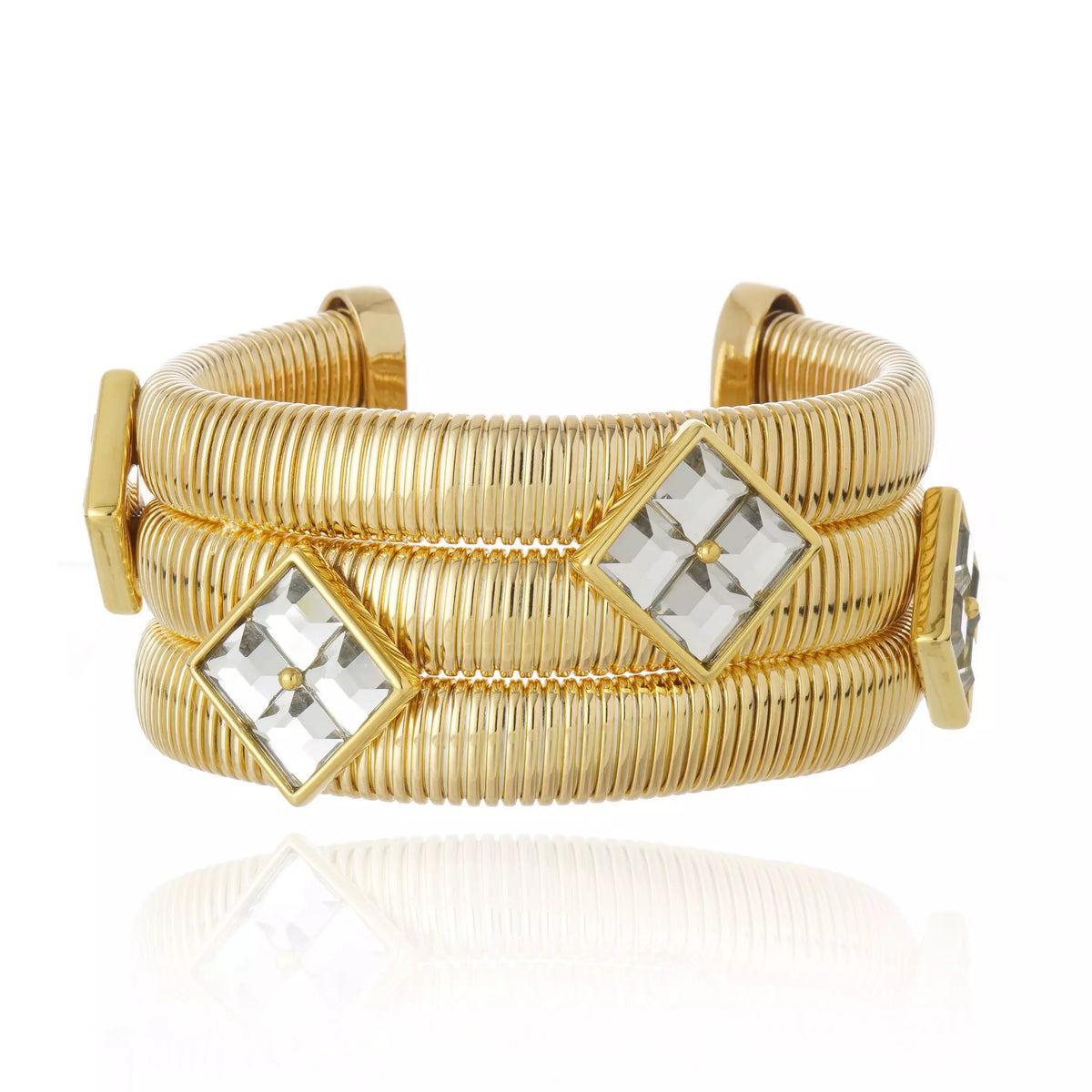 PULSEIRA PRISMA WHITE LUCENZA Ouro