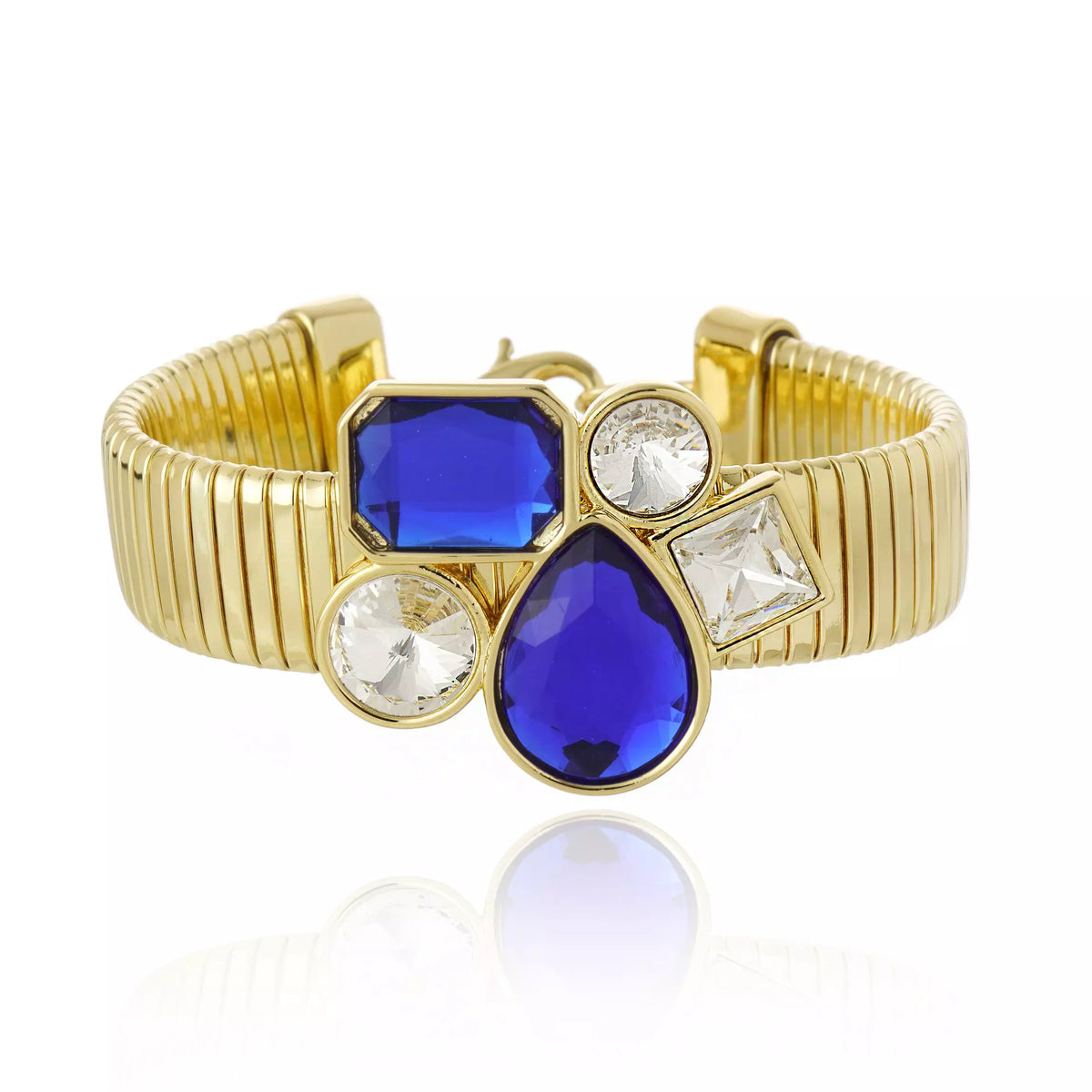 PULSEIRA BRILLARE BLUE LUCENZA Ouro