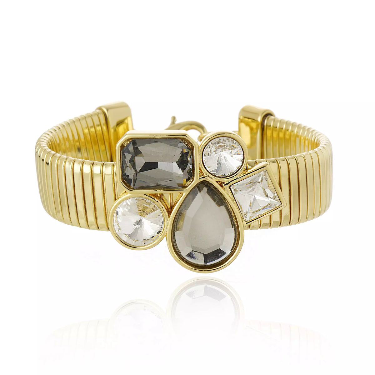 PULSEIRA BRILLARE BLACK LUCENZA Ouro