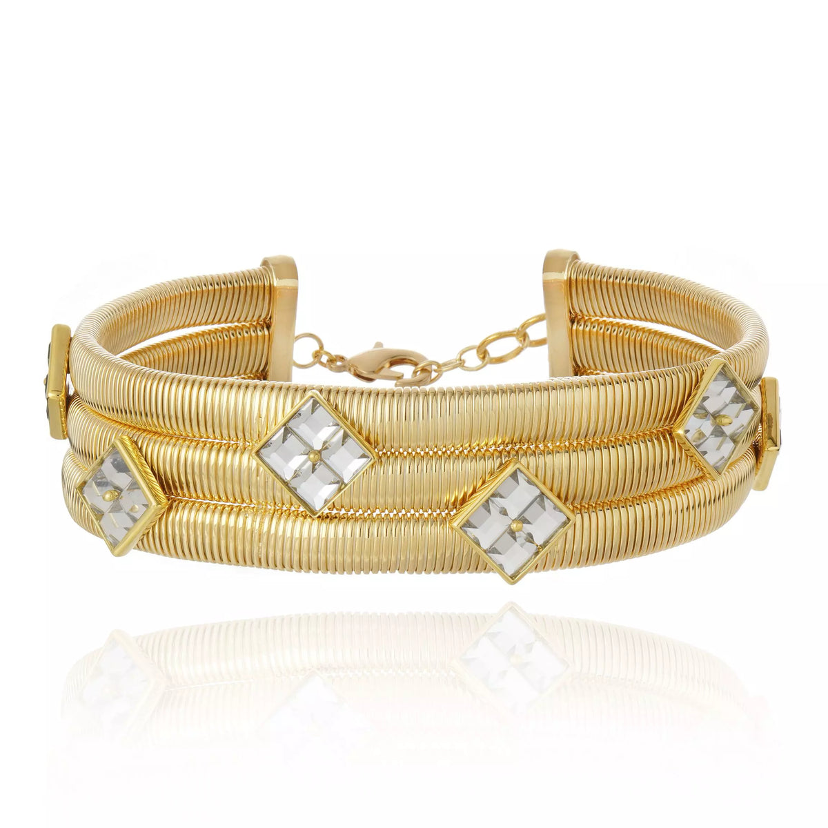 CHOCKER PRISMA WHITE LUCENZA Ouro