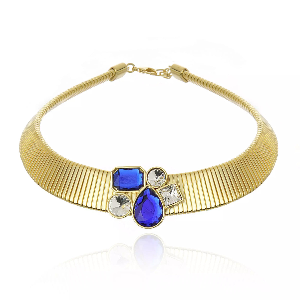 COLAR BRILLARE BLUE LUCENZA Ouro