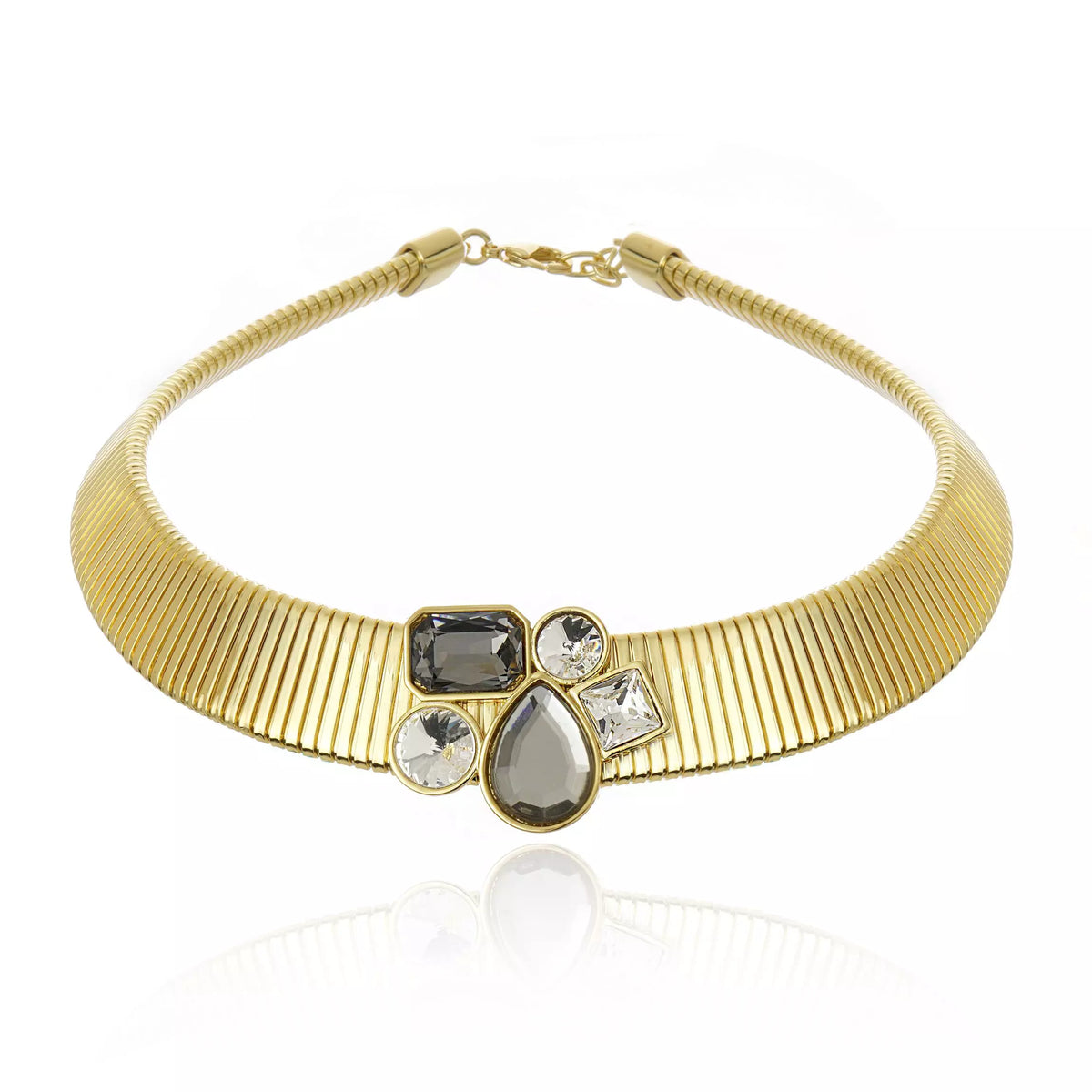 COLAR BRILLARE WHITE LUCENZA Ouro