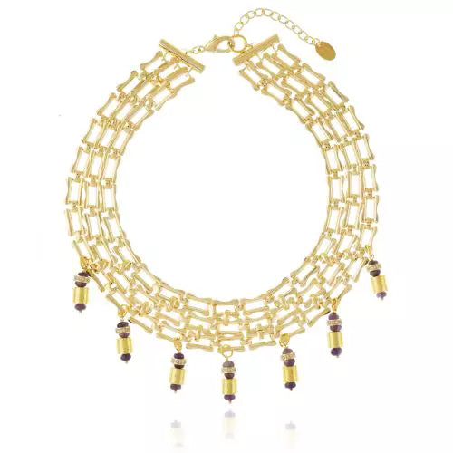 COLAR CERRO FASHION STRESA Ouro