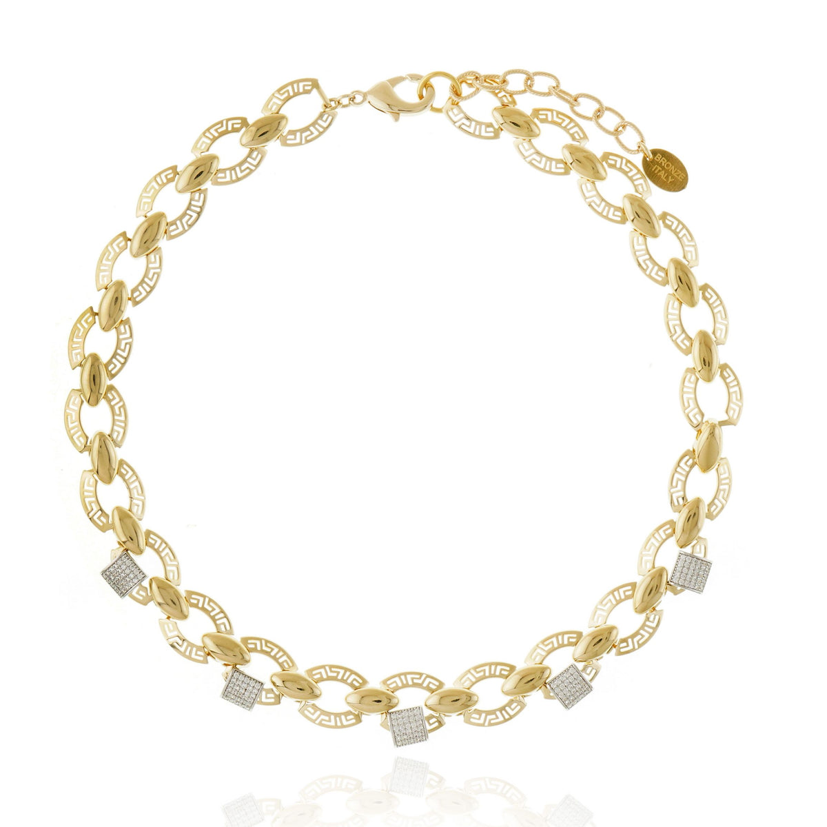 COLAR ARONA ELOS FASHION CURTO GHIFFA Ouro