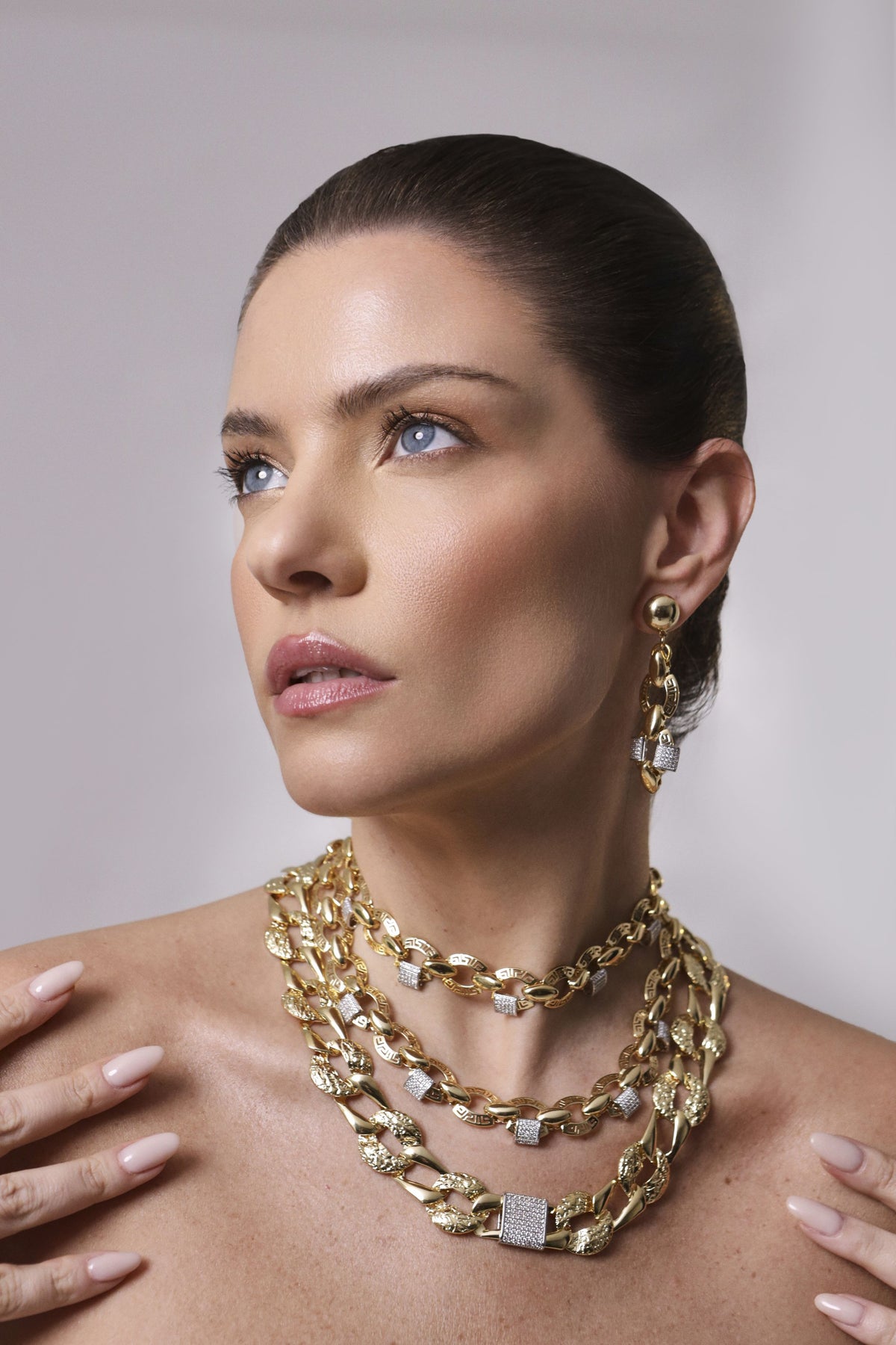 COLAR ARONA ELOS FASHION CURTO GHIFFA Ouro